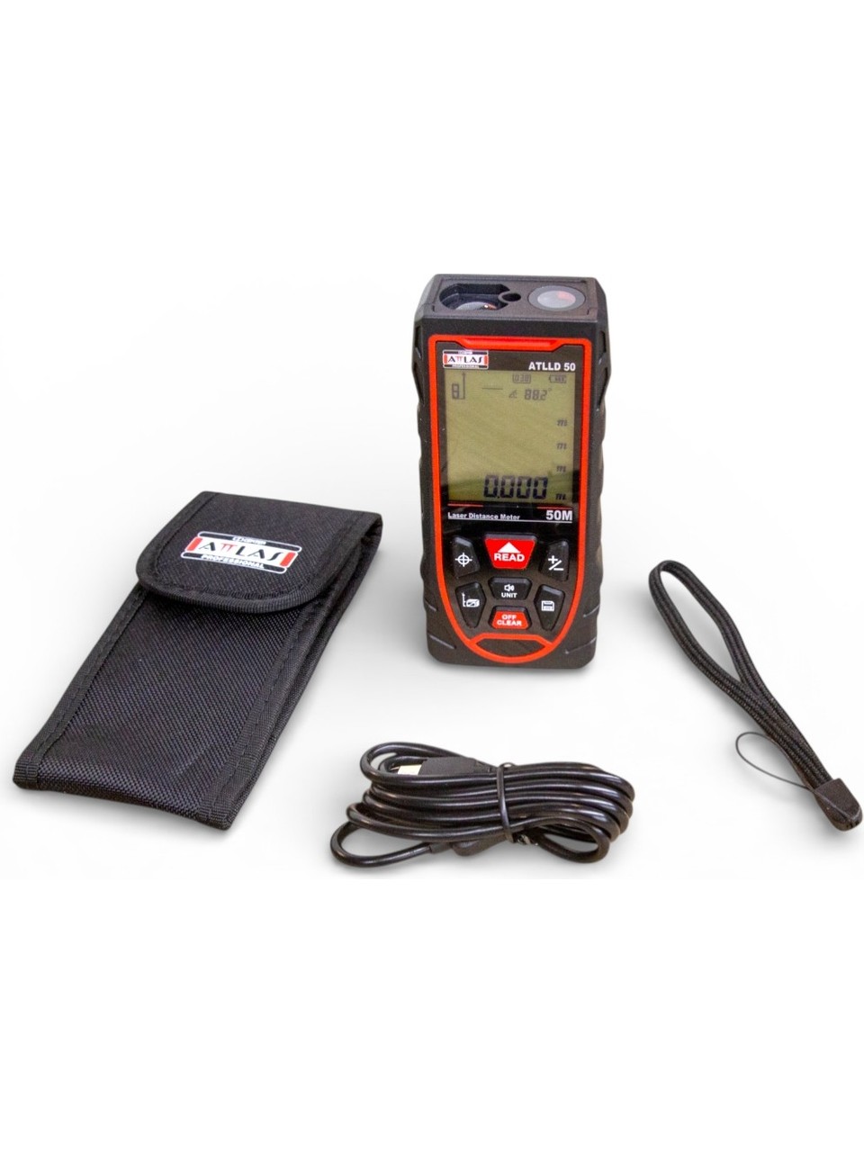 Attlas ATLLD50 Lazer Metre ve Lazer Hizalama Terazi 50MT
