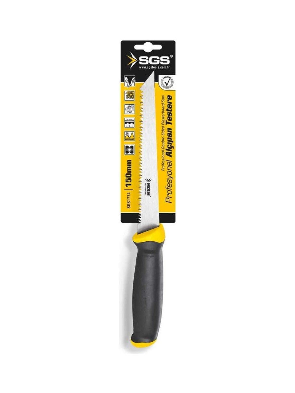 Sgs 1774 Alçıpan Testeresi 150 mm
