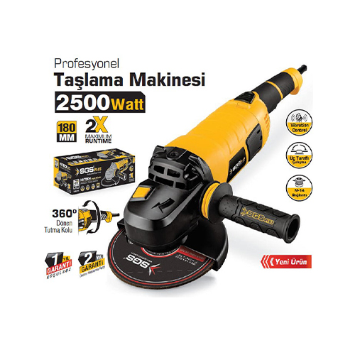 Sgs 5117 Profesyonel Taşlama Makinesi - 2500 Watt, 230MM