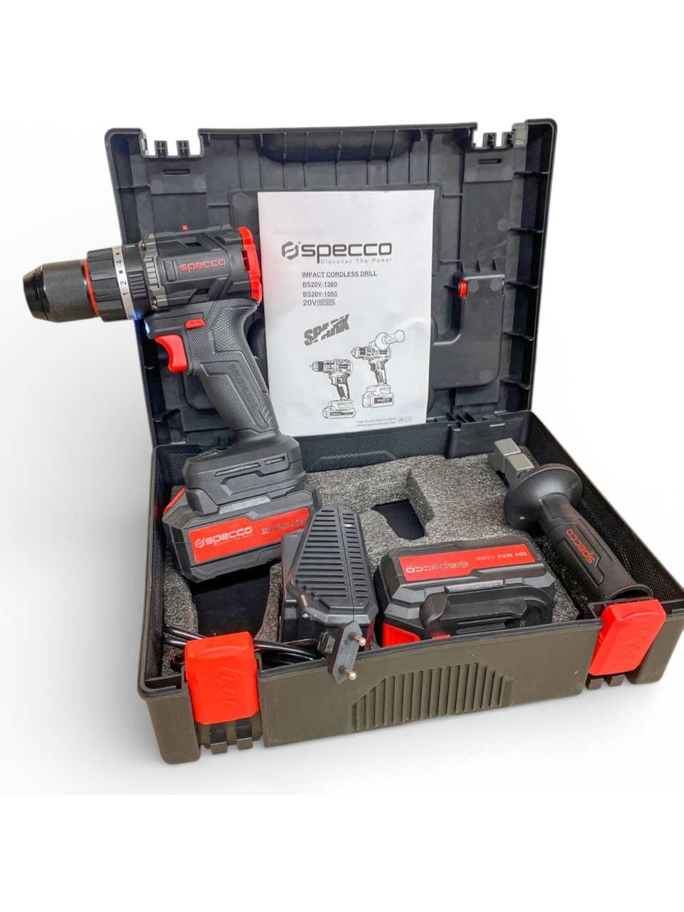 Specco BS20V-1380 Akülü Darbeli Matkap